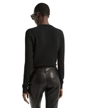 Balmain Knit Sweater - Black