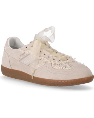 Alohas Tb.490 Crochet Trim Sneaker - White
