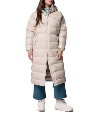 Columbia Pike Lake Iii Water Repellent Insulated Recycled Polyester Puffer Coat - Natural