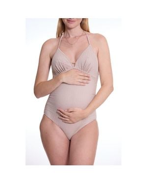 Cache Coeur Maternity Swimsuit Milos - Pink