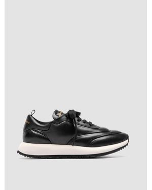 Officine Creative Solstice 101 Leather Running Sneakers - White