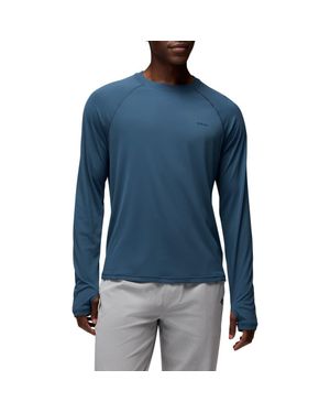 Prana Sol Shade Long Sleeve Performance T-Shirt - Blue