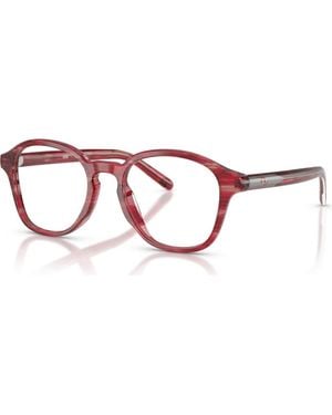 DIESEL 49Mm Phantos Optical Glasses - Red