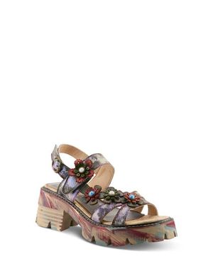Spring Step Macha Platform Sandal - Multicolor