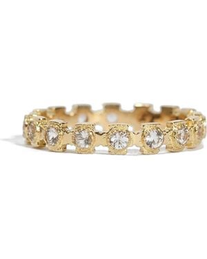 Armenta Rose World Diamond Eternity Band Ring - Metallic