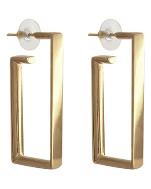CXC Big Ionian Earrings - White