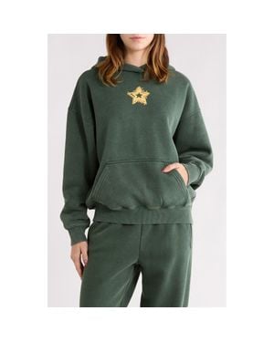 PacSun Star Graphic Hoodie - Green