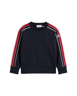 Moncler Kids' Cotton Sweatshirt - Blue