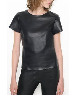AS by DF Miller Baby Tee - Black