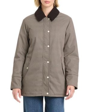 Vince Camuto Water Resistant Barn Jacket - Brown