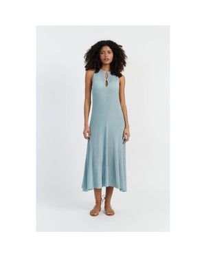 Chinti & Parker Laura Whitmore Siren Dress - Blue