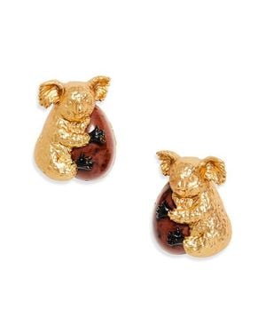 Zimmermann Mira Single Chain Koala Ear Cuff - Metallic