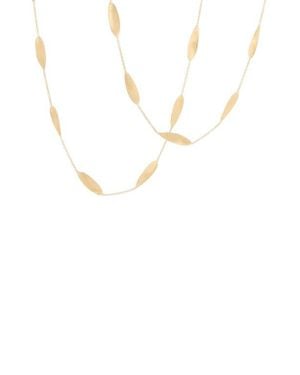 Marco Bicego Lunaria 18K Long Necklace - White