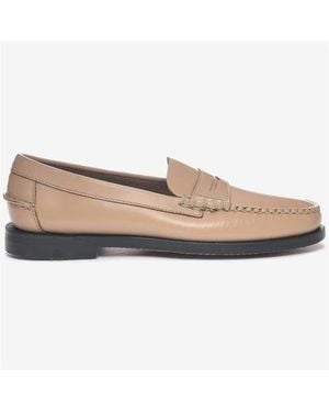 Sebago Classic Dan Pigment Loafer - Natural