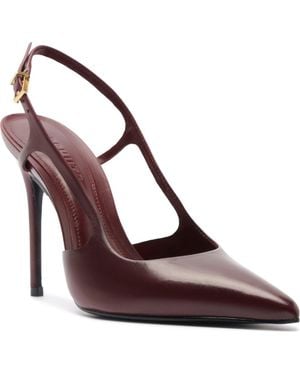 SCHUTZ SHOES Boris Slingback Pump - Brown