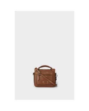 Osprey The Oxford Micro Leather Crossbody Bag - Brown