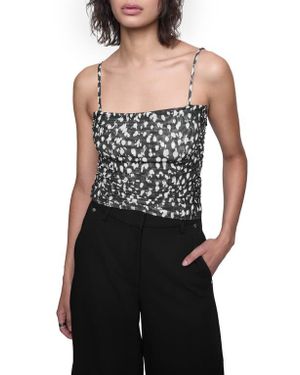 Rebecca Minkoff Valeria Mesh Camisole - Black