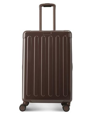 Hedgren Nostos Glossy Medium Spinner Suitcase - Brown