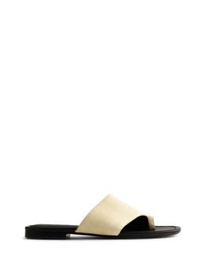 Madewell The Maycie Toe Loop Slide Sandal - Black