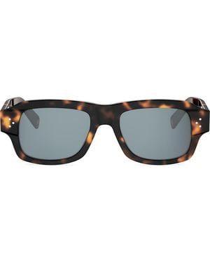 Celine 3 Dots 53Mm Rectangular Sunglasses - Gray