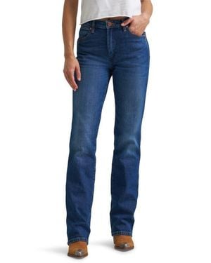 Wrangler Wrancher Bootcut Jeans - Blue