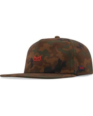 Melin Hydro Eagle Performance Snapback Ball Cap - Brown