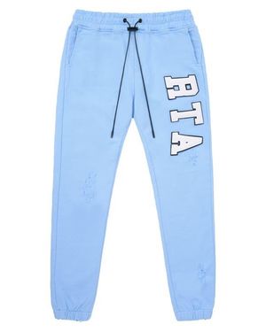 RTA Owen Cotton Drawstring Sweatpants - Blue