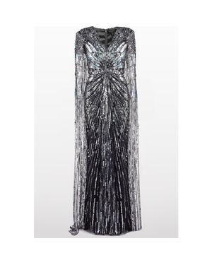 Jenny Packham Rush Gown - Gray