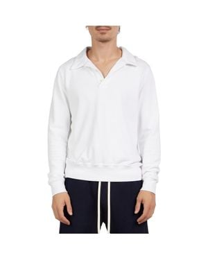 Les Tien Pique Tennis Polo - White