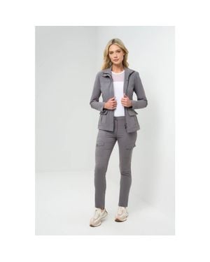 Anatomie The Kate Skinny Cargo Pant - Gray