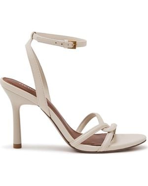 Reiss Annabelle Ankle Strap Sandal - White