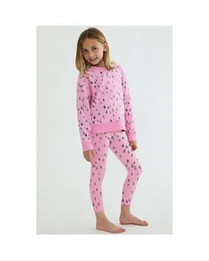 Beach Riot Kids' Little Peppa Leggings - Pink