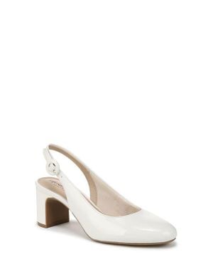 LifeStride Tia Slingback Sandal - White