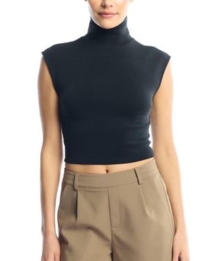 LBLC The Label Winslow Sleeveless Turtleneck - Blue