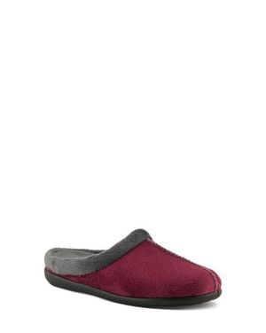Flexus by Spring Step Aushana Faux Fur Mule Slipper - Purple