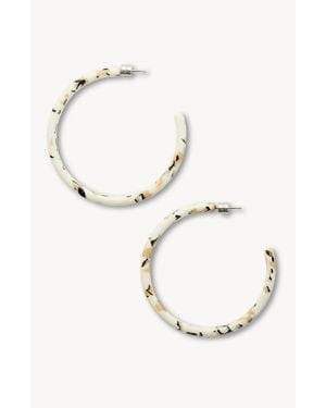 Machete Large Hoops - Natural