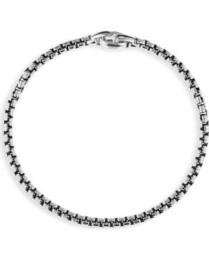 David Yurman Box Chain Bracelet - Metallic
