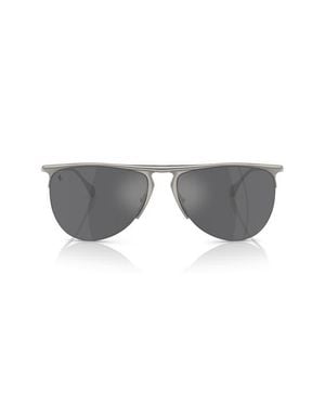 Scuderia Ferrari 59Mm Pilot Sunglasses - Gray