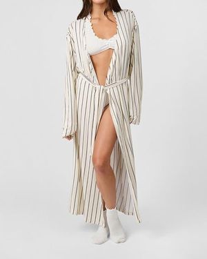 WeWoreWhat Modal Jersey Robe - White