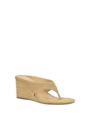 Calvin Klein Marcheli Wedge Sandal - Natural