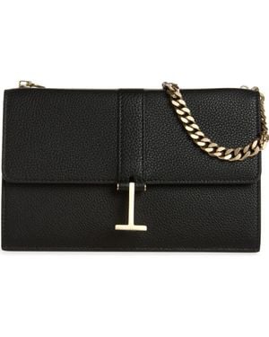 Tom Ford Mini Kara Grain Leather Shoulder Bag - Yellow