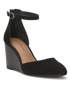 Lucky Brand Nitika Ankle Strap Pump - Black