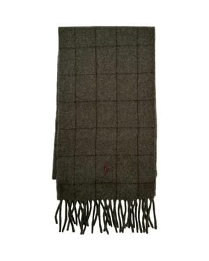 Polo Ralph Lauren Reversible Windowpane Scarf - Green