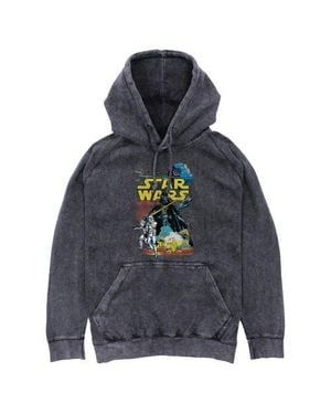 Star Wars Galactic Battle Pull Over Hoodie - Blue