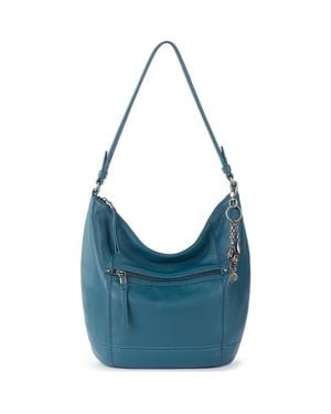 The Sak Sequoia Hobo Leather Bag - Blue