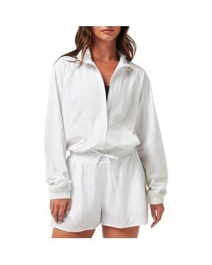 Travis Mathew Shifting Sands Zip Jacket - Gray