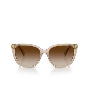 Ralph 56Mm Butterfly Sunglasses - Brown