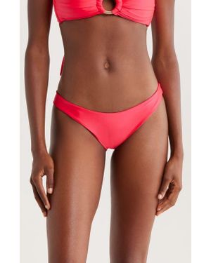 Kulani Kinis Minimalist Bikini Bottoms - Red
