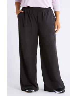 Zella Atlas Wide Leg Pants - Black