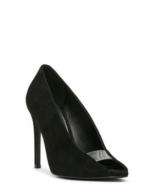 Steve Madden Santino Peep Toe Pump - Black